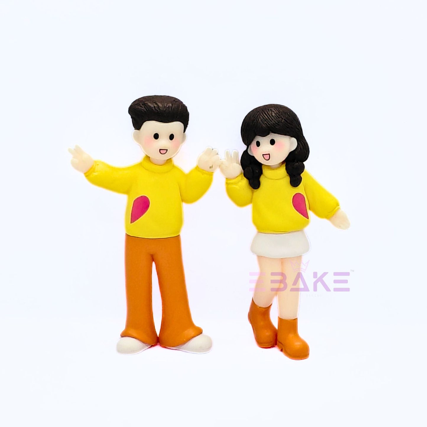 Cute Couple Figurine