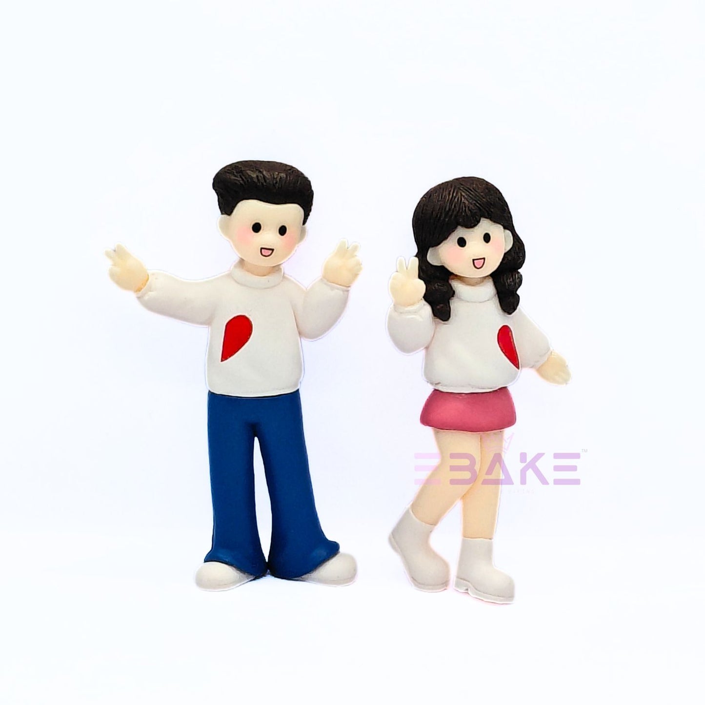 Cute Couple Figurine