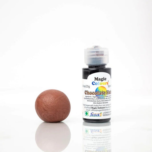 Magic Colours Chocolate Extra Gel Colour - 25g Bottle