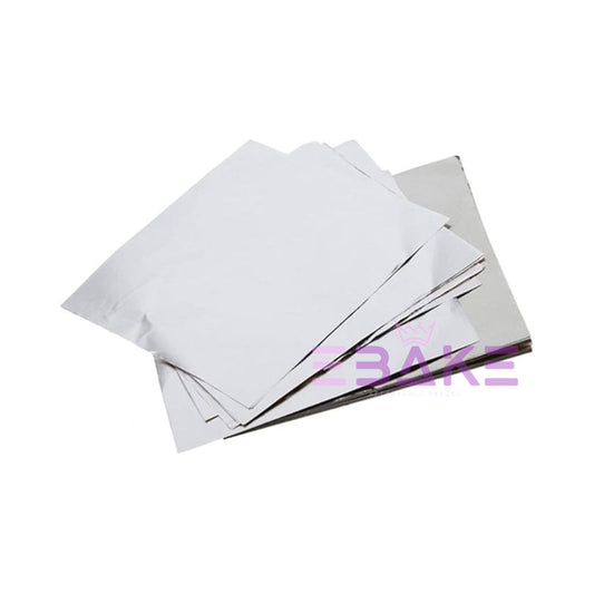 Silver Chocolate Wrapper / Candy Wrapping Paper