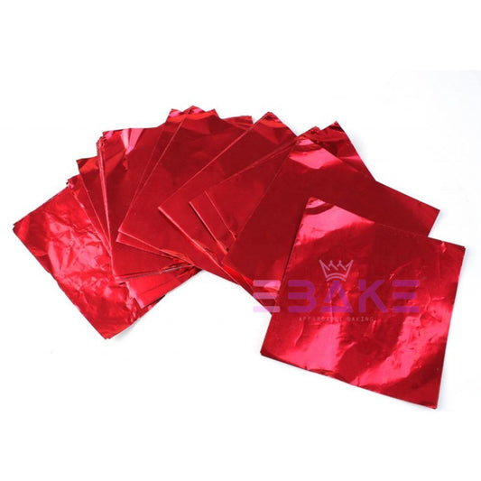 Red Chocolate Wrapper / Candy Wrapping Paper