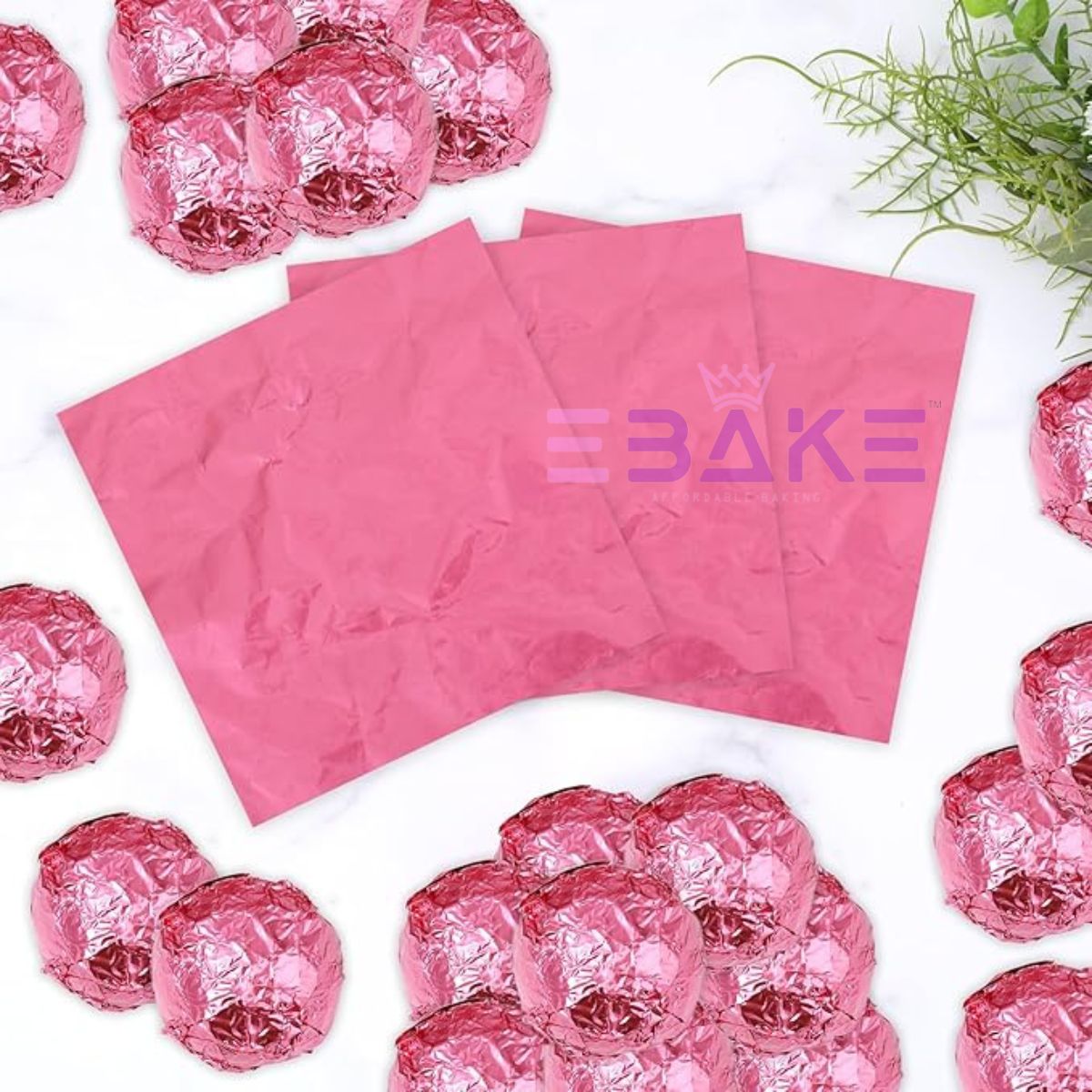 Rose Gold Chocolate Wrapper / Candy Wrapping Paper