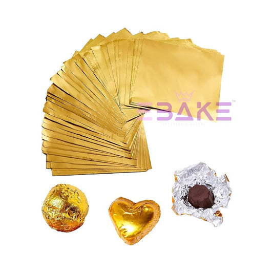 Golden Chocolate Wrapper / Candy Wrapping Paper