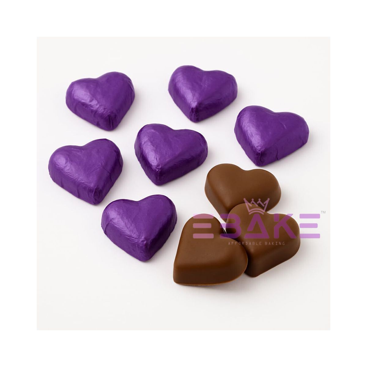 Purple Chocolate Wrapper / Candy Wrapping Paper