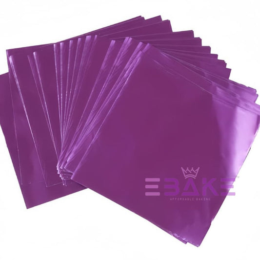 Purple Chocolate Wrapper / Candy Wrapping Paper
