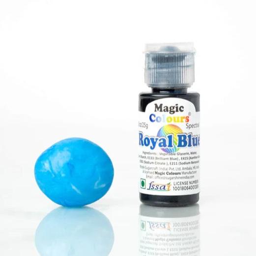 Magic Colours Royal Blue Edible Gel Colour - 25g Bottle