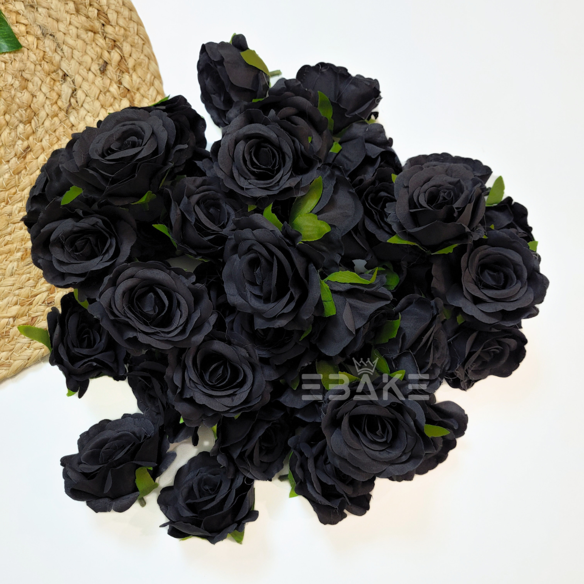 A1738 Dainty Rose - Black