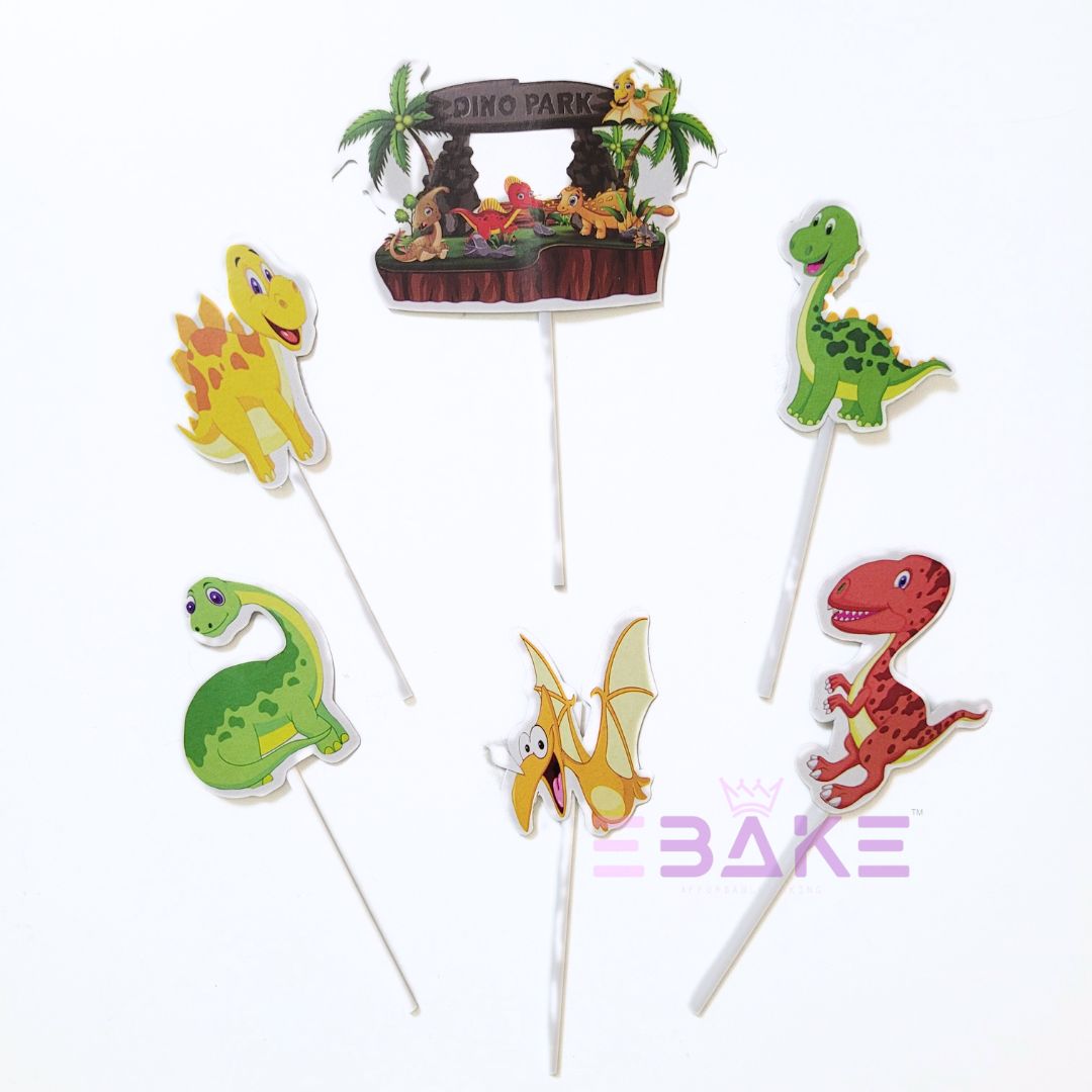 Dino Theme Paper Topper Set
