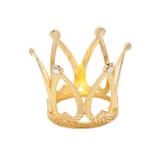 Mini Cake Crown - Gold