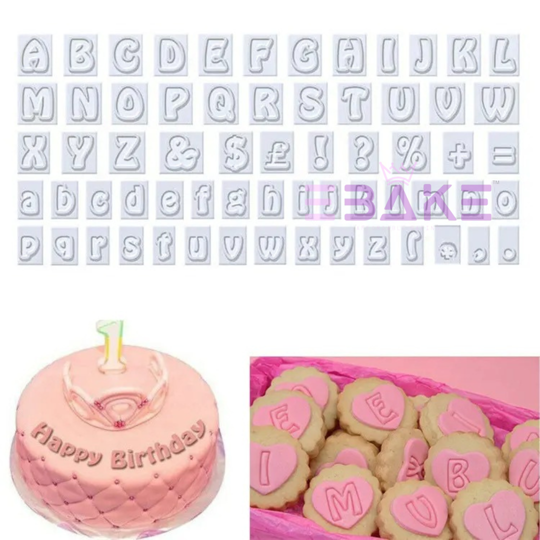 Alphabets Fondant Cutter