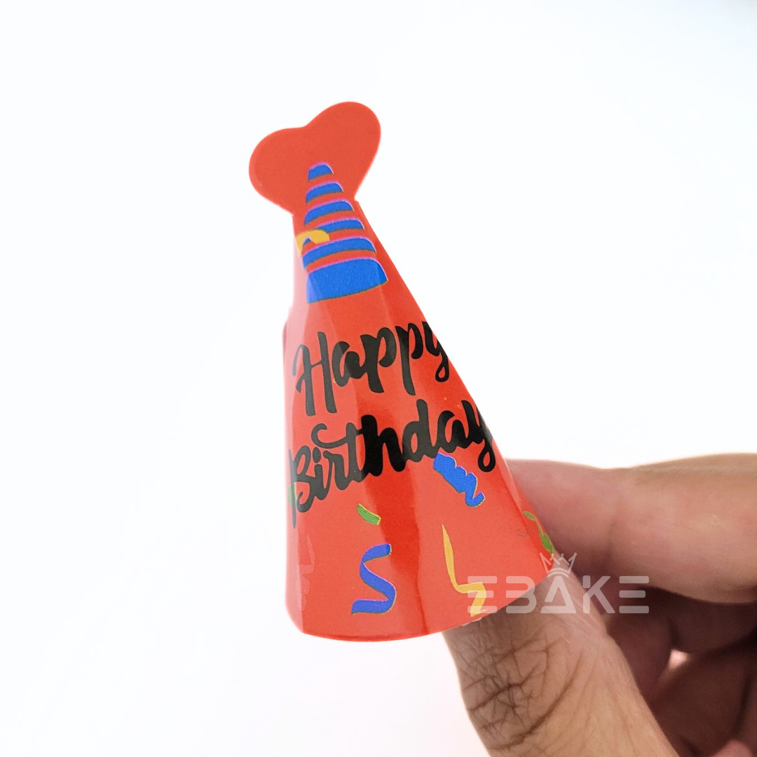 Mini Paper Cap Topper - Foldable (Set of 10 Pieces)