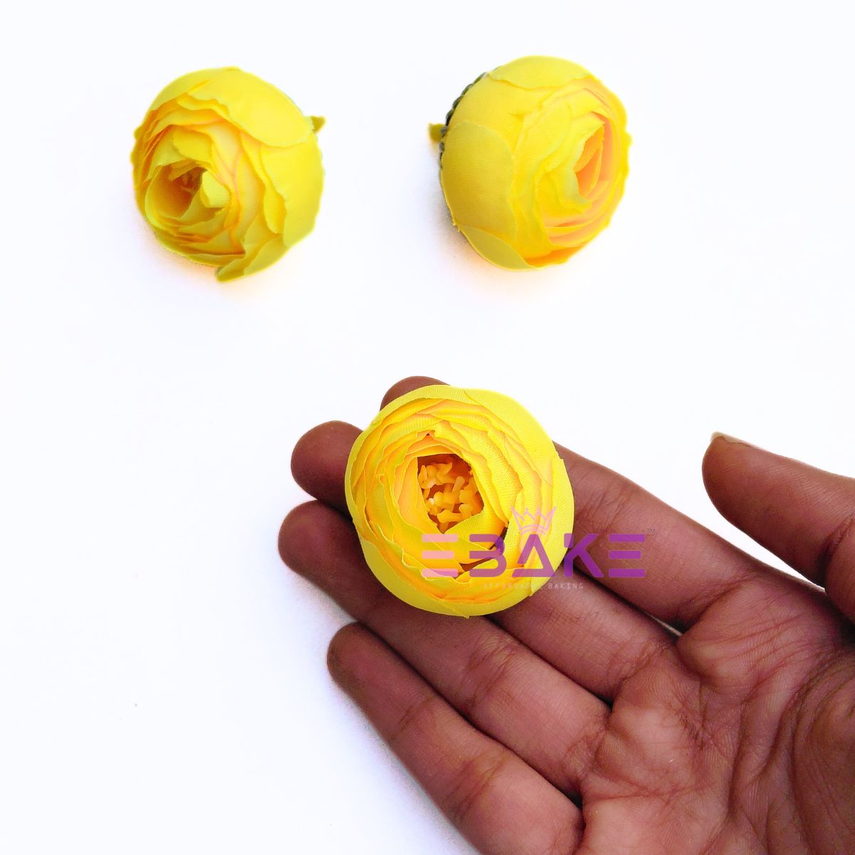 Small Peony - A113 Yellow