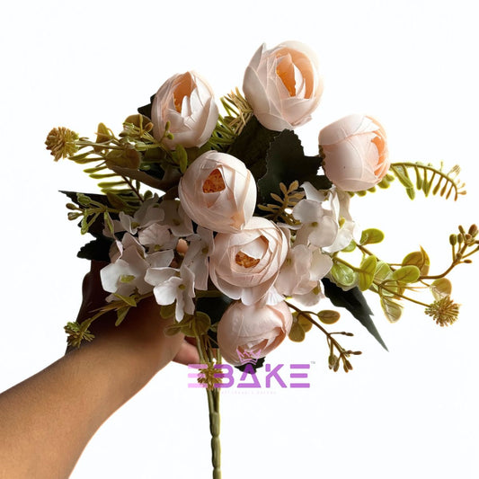 A1974 Peony Bunch With Fillers (Cream)