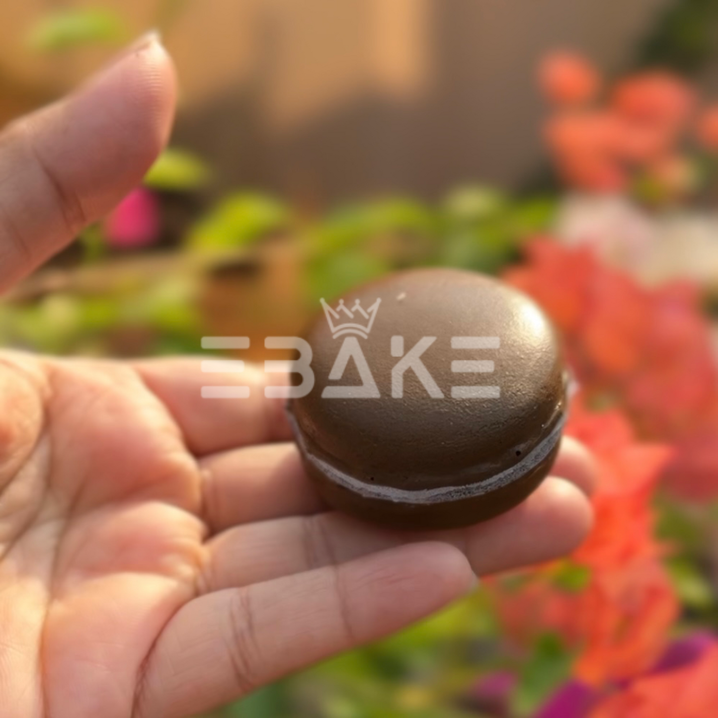 Brown Faux Macaron for Photography/Decoration (Non Edible) - Single Piece