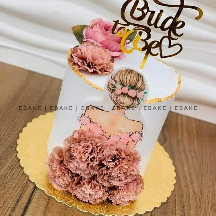 Girl Edible Theme Topper
