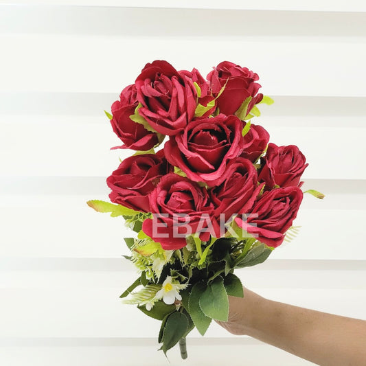 Rose Bunch A337 (11 Roses & Fillers)