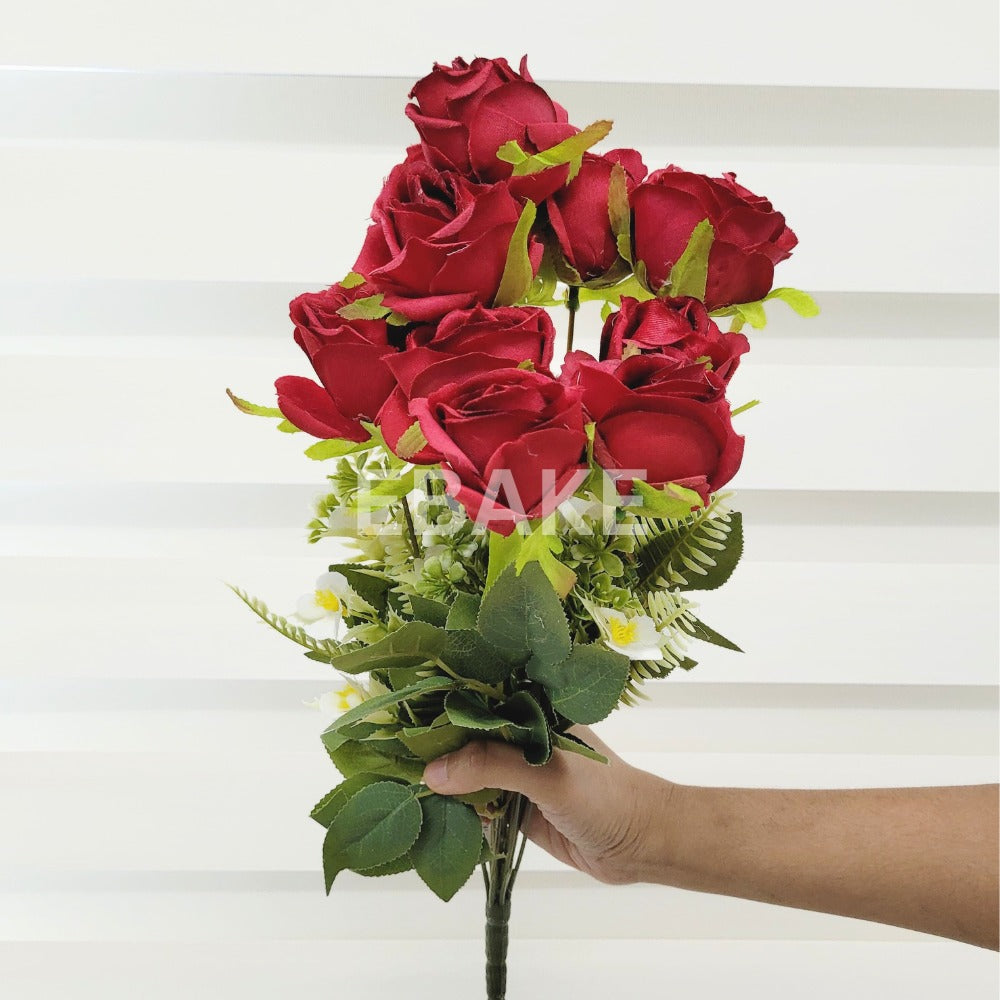 Rose Bunch A337 (11 Roses & Fillers)