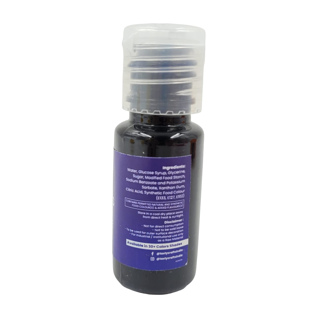 NAVY BLUE Edible Concentrated Gel Colour for Cake Decorating - 20g Bottle