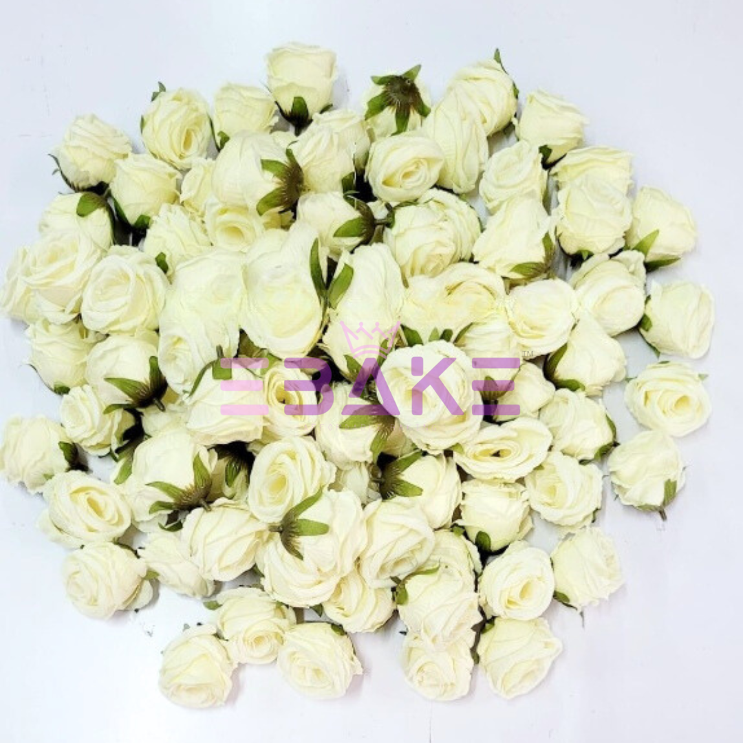 Small Rose - A1028 Greenish White