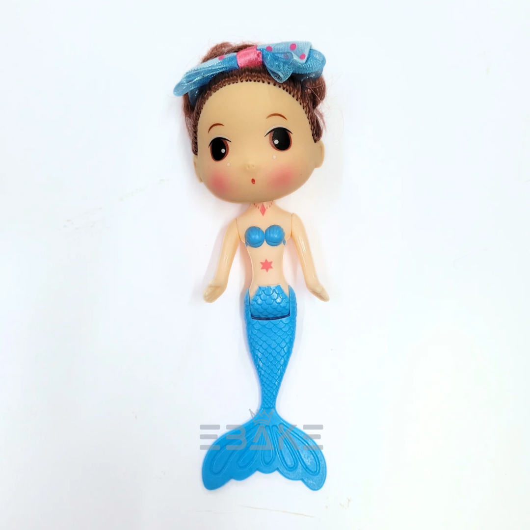 Blue Mermaid Cake Doll Imported (Single Piece)