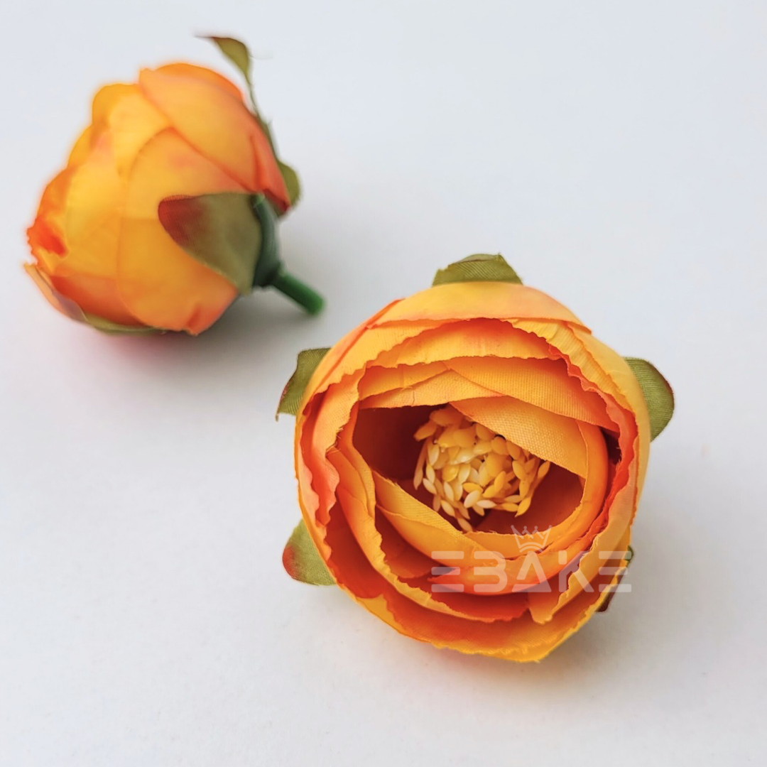 Medium Peony - A1093 Orange (Single Piece)