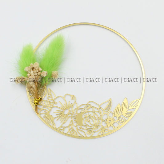 Boho Mini Wreath - Leaf Green