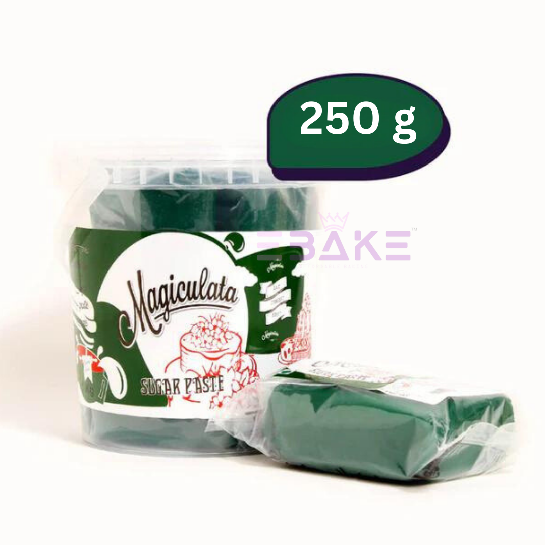 Magic Colours Sugar Paste / Fondant - Leaf Green Magiculata 250gm