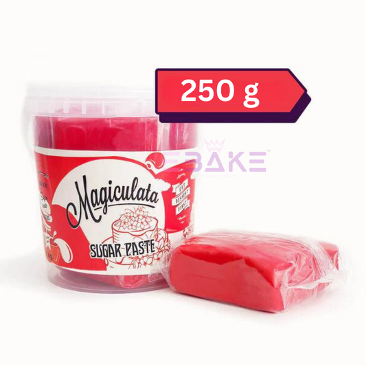 Magic Colours Sugar Paste / Fondant - Valentine Red  Magiculata 250gm