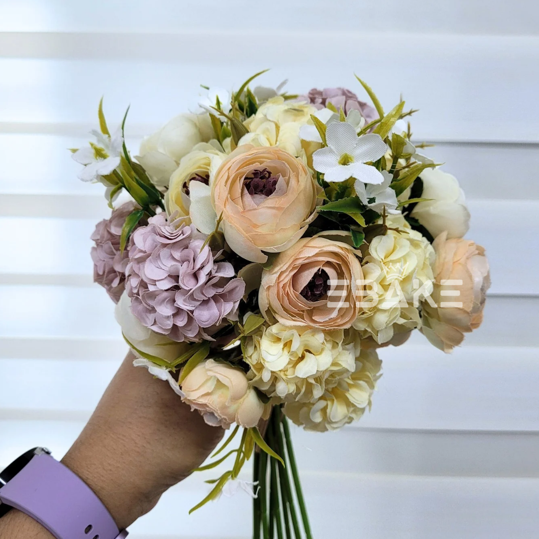 A1026 Peony & Hydrangea Bunch (Peonies, Hydrangea & Fillers)