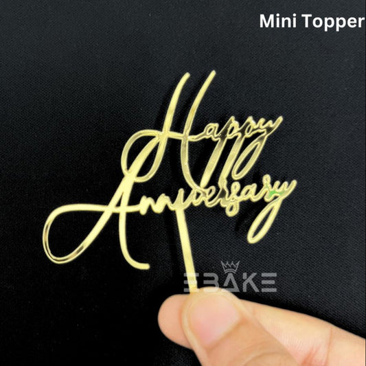 Happy Anniversary Mini Topper