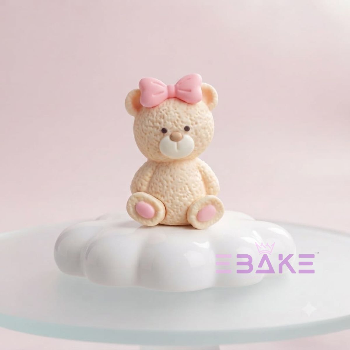 Cute Teddy Bear Figurine