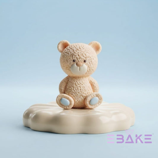 Cute Teddy Bear Figurine / Bear Cake Topper
