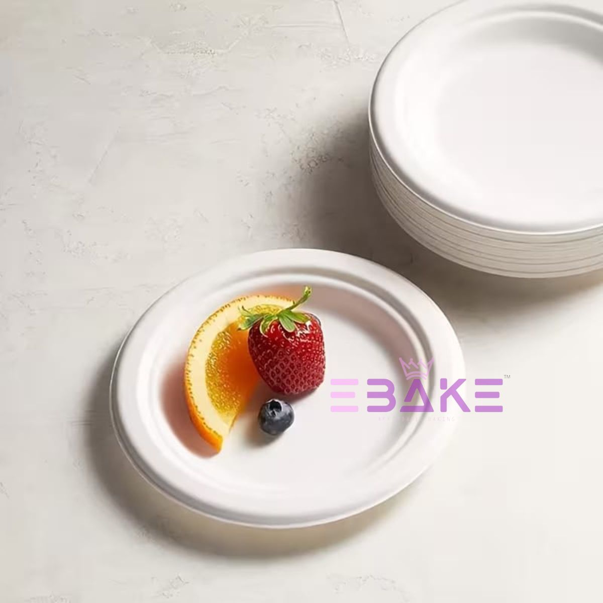 Disposable Plates 6" (Bagasse)
