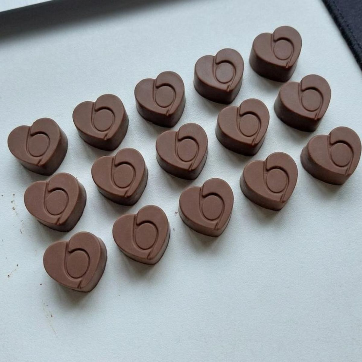 15 Cavity Heart Chocolate Silicone Mould