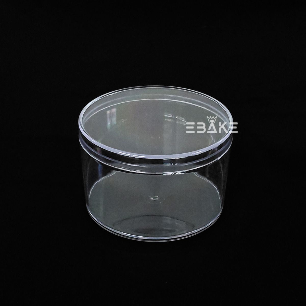 250ml Round Acrylic Dessert Box / Cake Tub With Lid