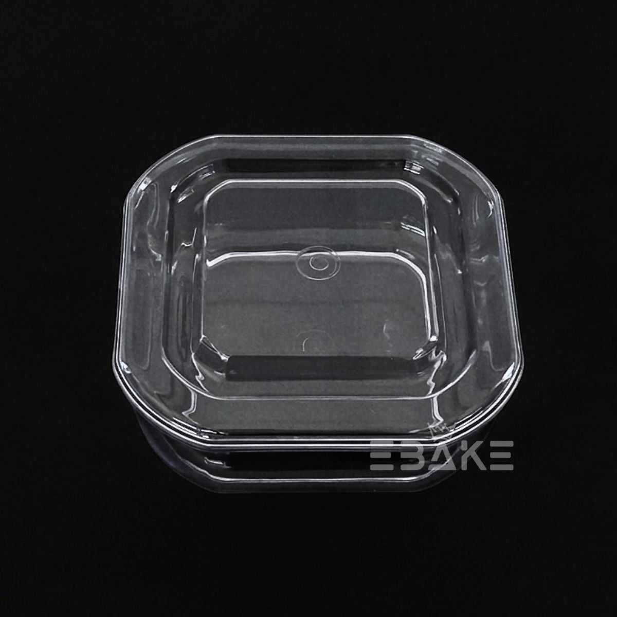 550ml Acrylic Dessert Box / Cake Tub With Lid
