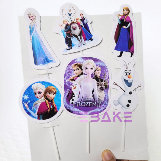 Frozen Paper Theme Topper