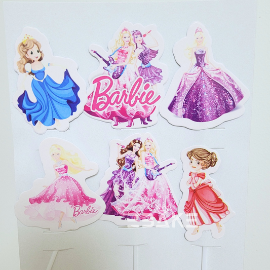 Barbie Theme Paper Topper