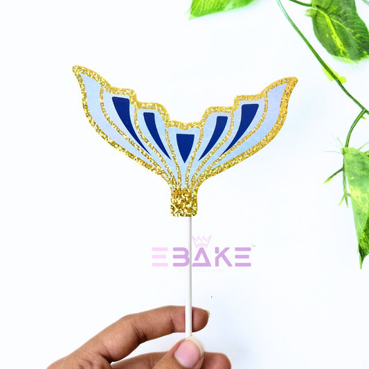 Mermaid Tail Paper Topper (Single Piece)