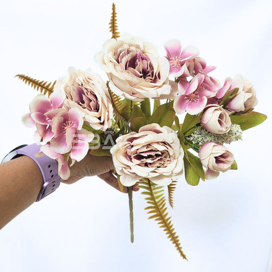 A1588 Peony Bunch With Fillers