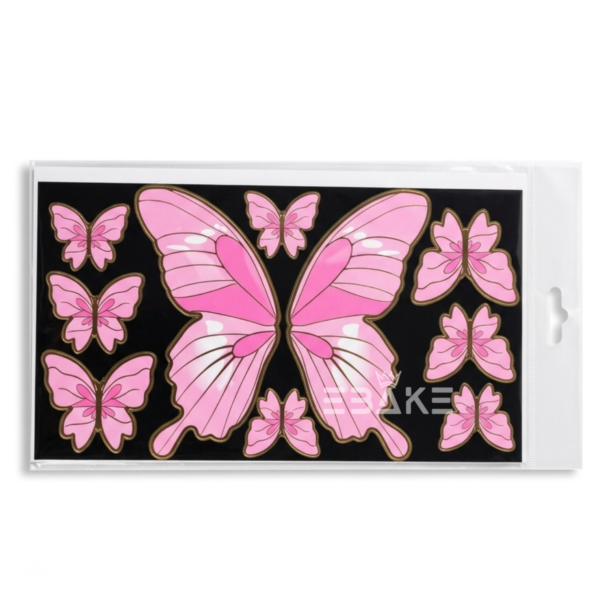 Paper Butterflies Set - Pink