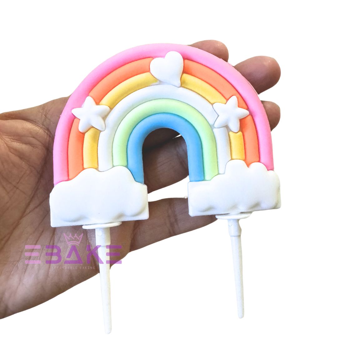 Rainbow Cake Topper