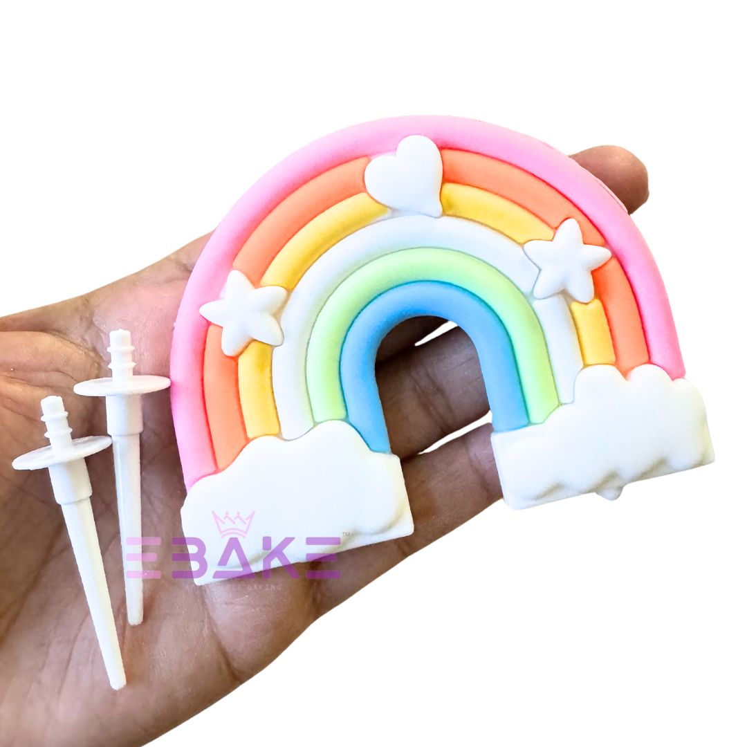 Rainbow Cake Topper