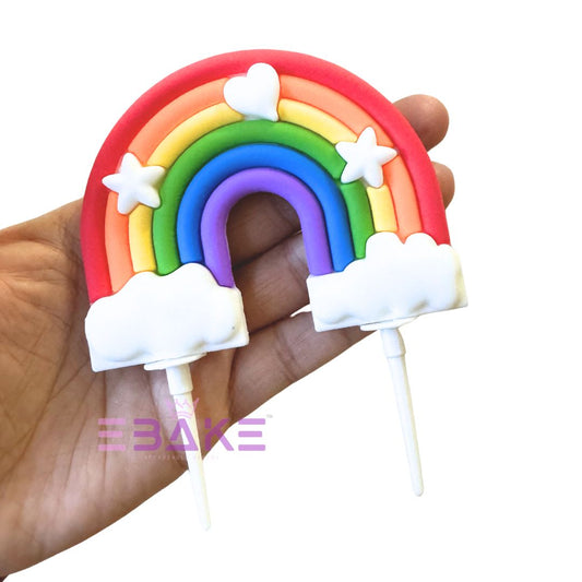 Rainbow Cake Topper