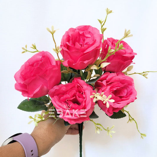 A1434 Rose Bunch With Fillers (5 Roses & Fillers)