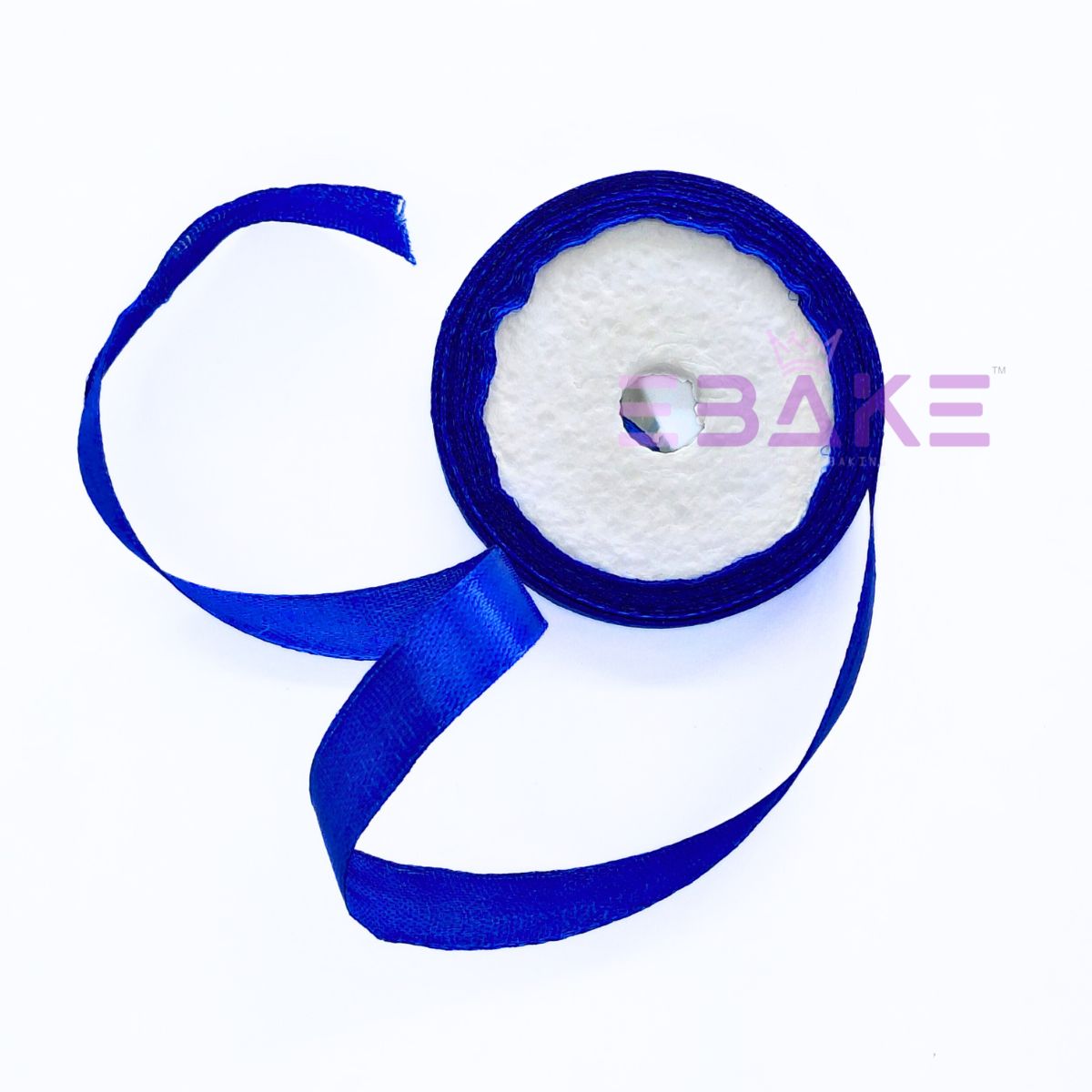 Dark Blue Satin Ribbon 0.5 Inch (Single Piece)