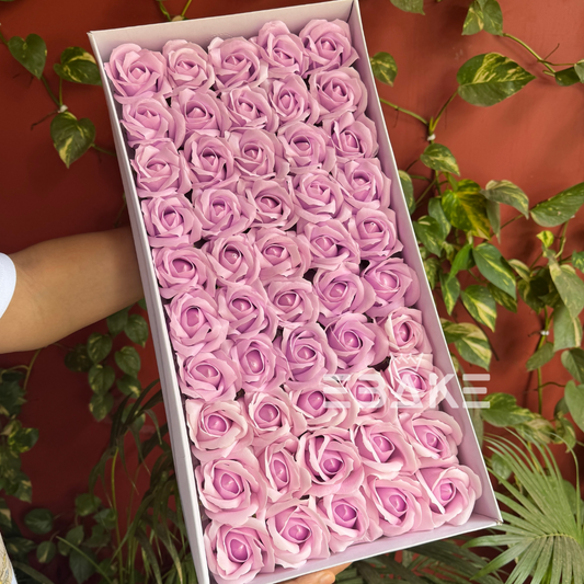 Scented Rose Lilac Full Box (50 Pieces)