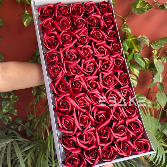 Scented Rose - Maroon Full Box (50 Pieces)