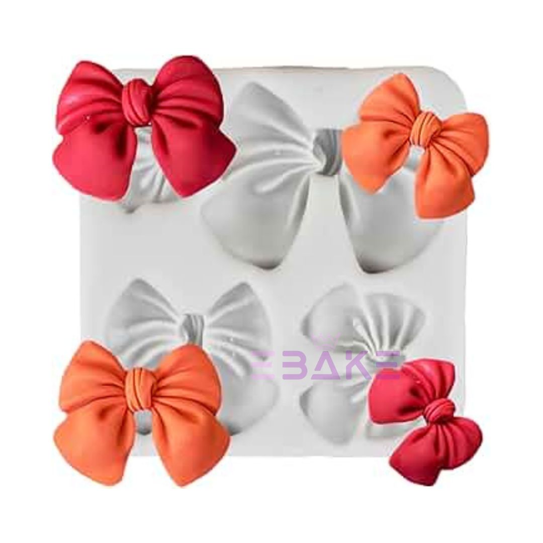 Bow Silicone Fondant Mould