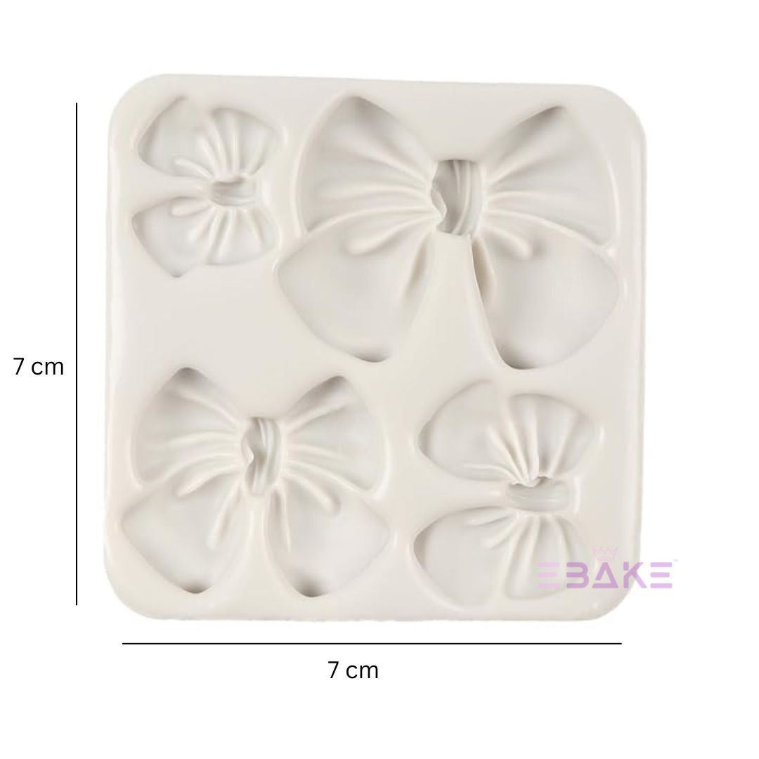 Bow Silicone Fondant Mould